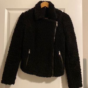 Black Teddy Bear Coat